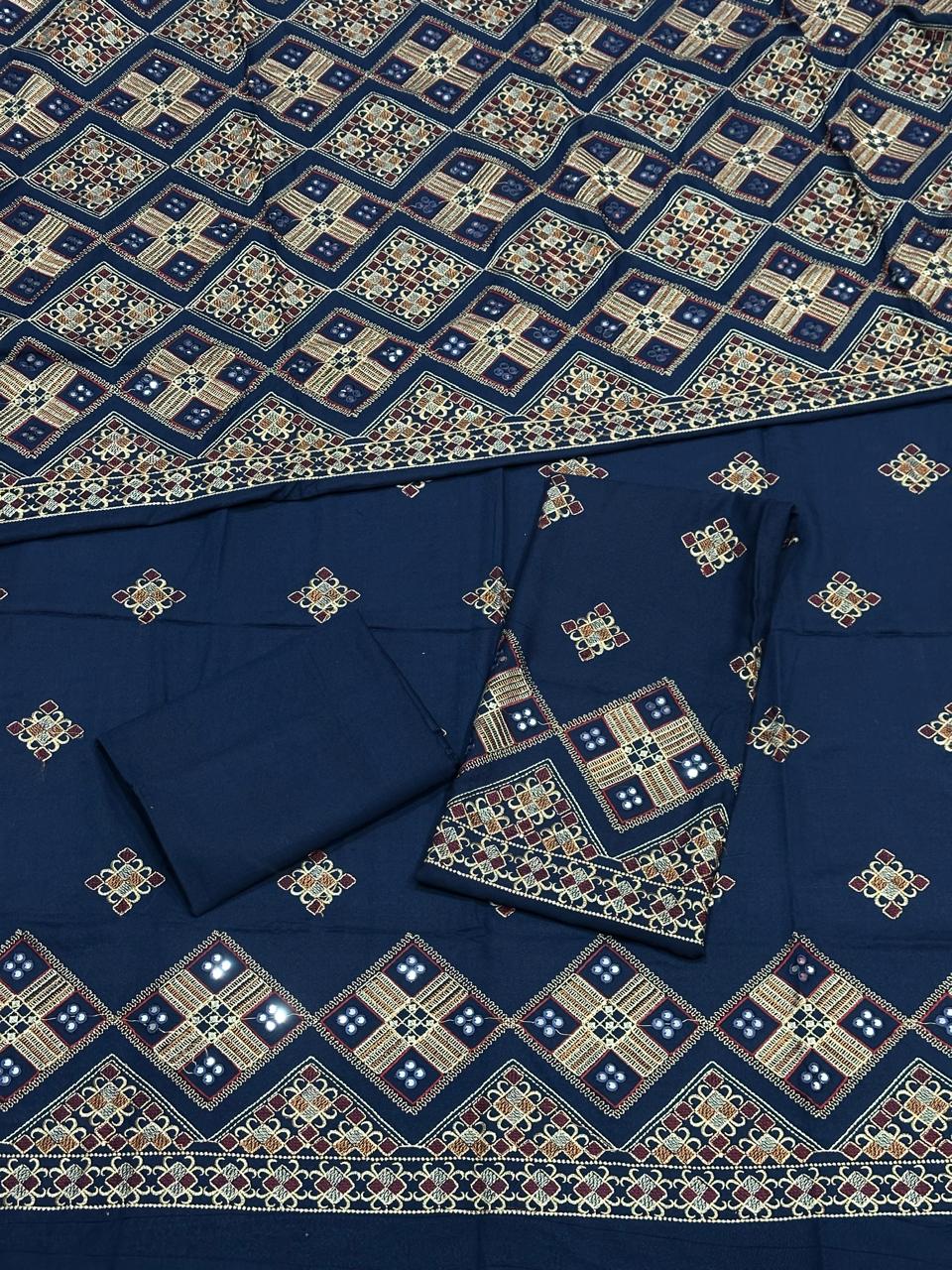 Karandi shawl suits